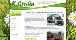 Desktop Screenshot of gruhn-gartenpflege.de